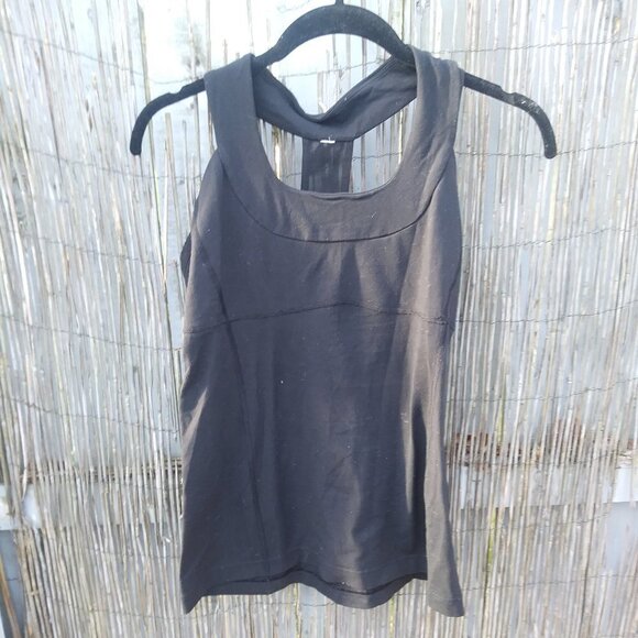LuLuLemon Black Halter Tank Top Women's - No Tags - See Measurements - Picture 2 of 11